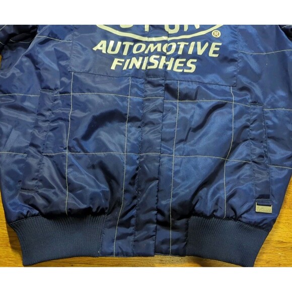 Vintage 90s Chase Authentics Jeff Gordon Dupont #24 NASCAR Jacket Women's Sz L - Picture 3 of 11